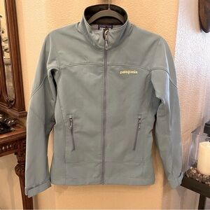 Patagonia Women Blue Polartec Zipped Jacket Size XS